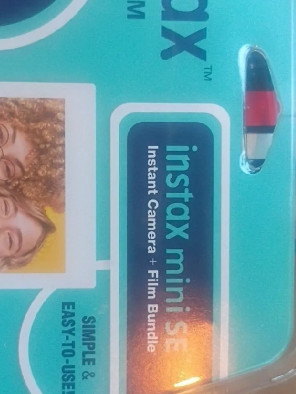 Instax Mini SE Instant Camera + Film Pack- Gray